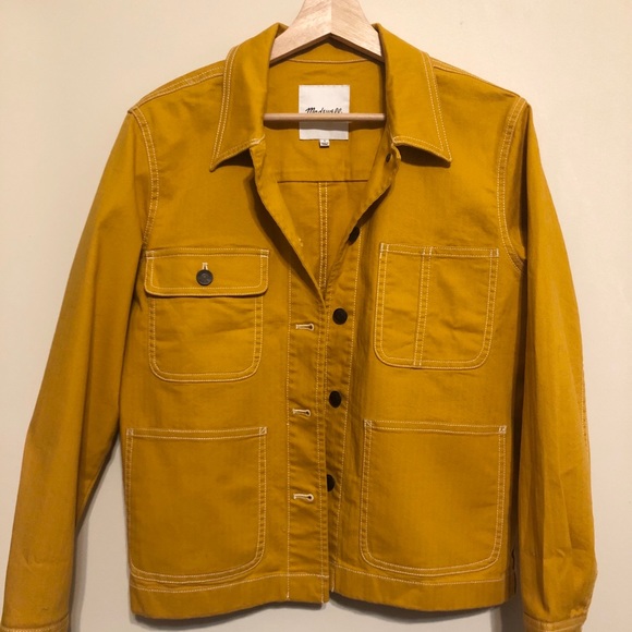 madewell cropped chore jacket